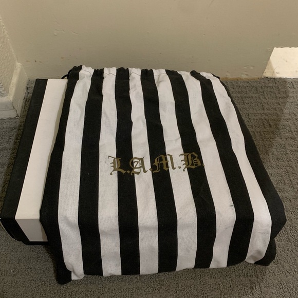 L.A.M.B. Peep toe lace up - Picture 4 of 8